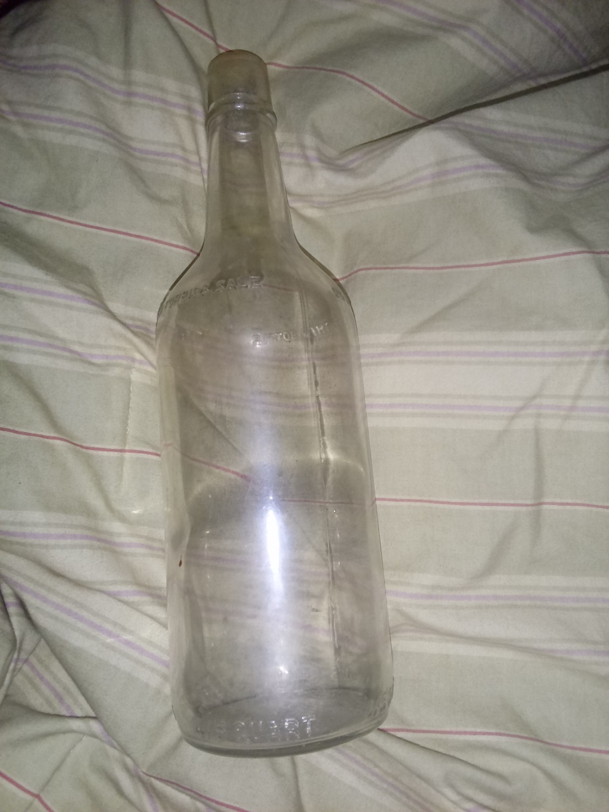 vintage liquor bottle 1952