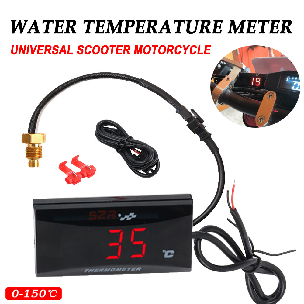 New 0-150°C Mini Water Temperature Meter For Suzuki Katana 1000 1100 600 650 750