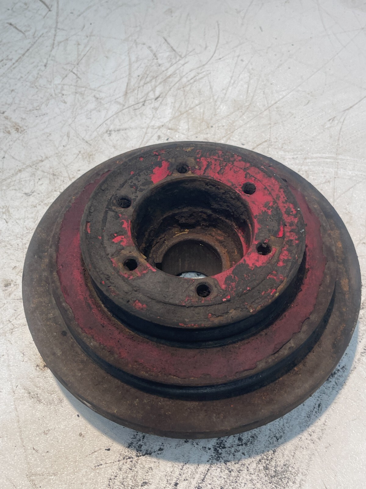 1968 International IH 656 Utility Tractor Front Crankshaft Pulley