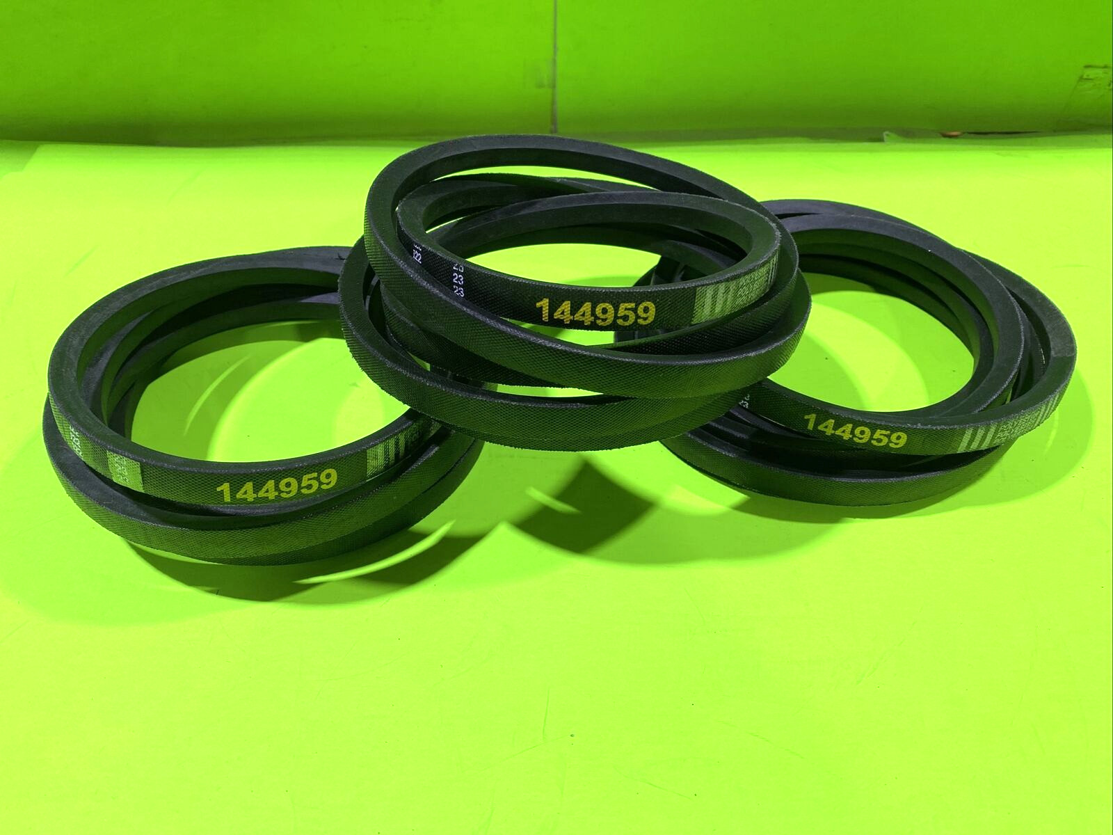 3-NEW LAWN MOWER DECK BELTS FITS CRAFTSMAN 42" RIDING MOST 144959 1/2" X 95"