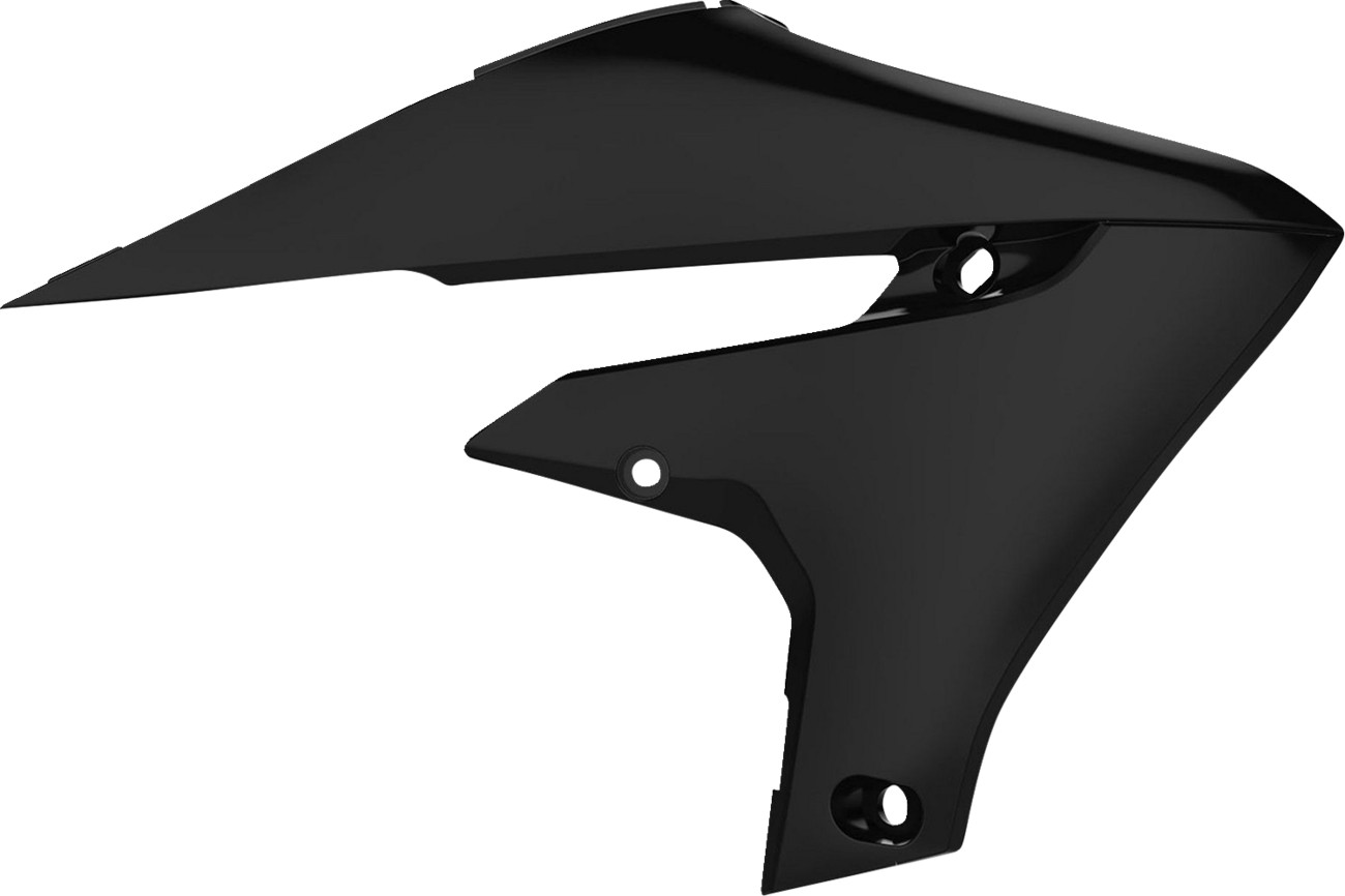 Polisport - 8415100003 - Radiator Cover - Black - YZ 450F - YZ 450 F