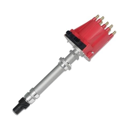 Ignition Distributor with Red Cap & Rotor Fits Chevy GMC Red 1985-1995 Chevy