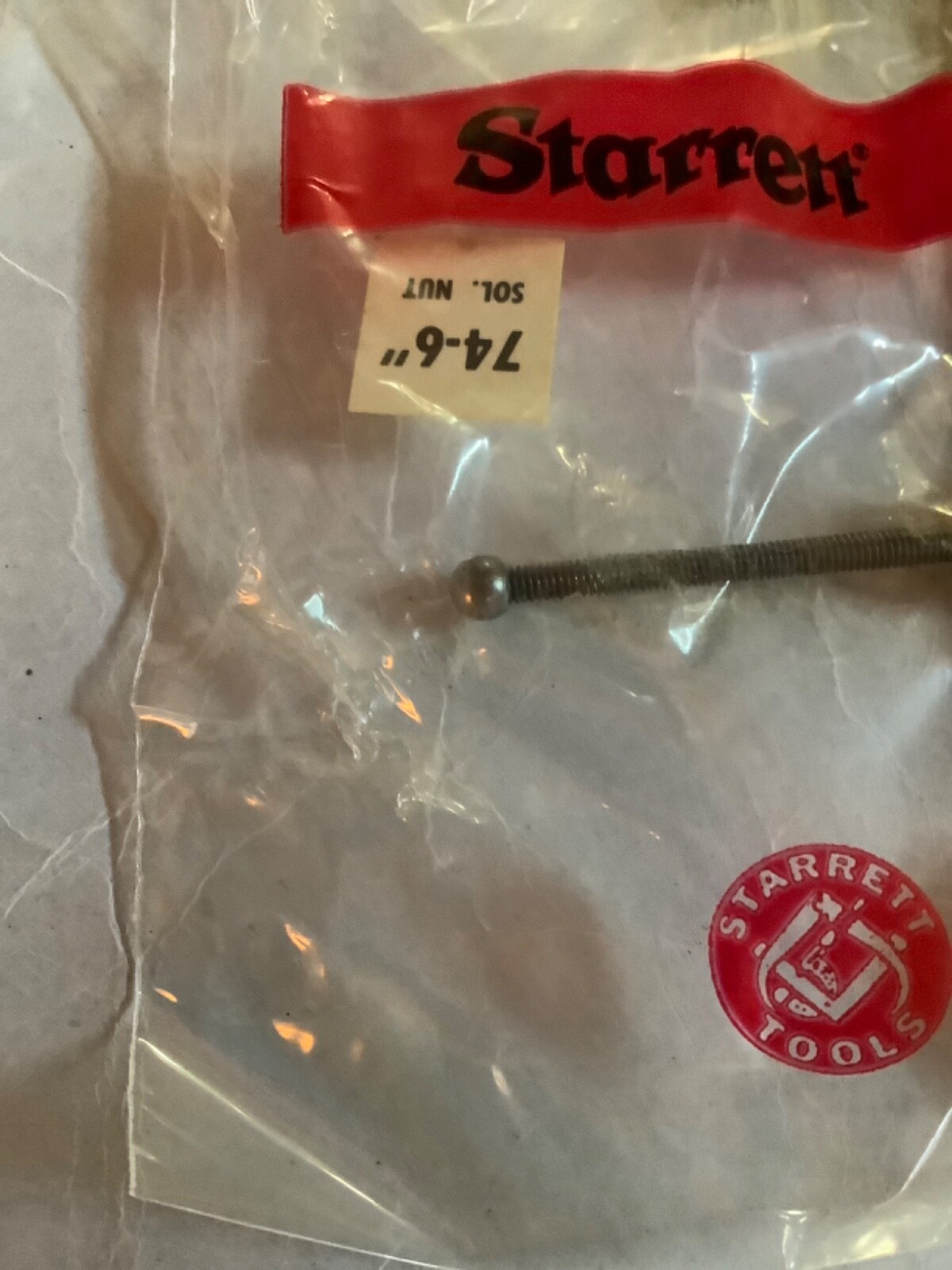Starrett 74A-6 6" FAY Inside Caliper with solid nut. EDP # 50349