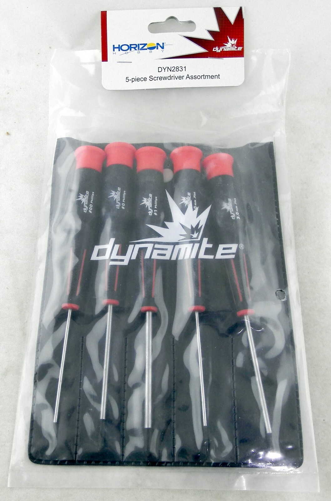 5-Piece Screwdriver Assortment - Dynamite #DYN2831
