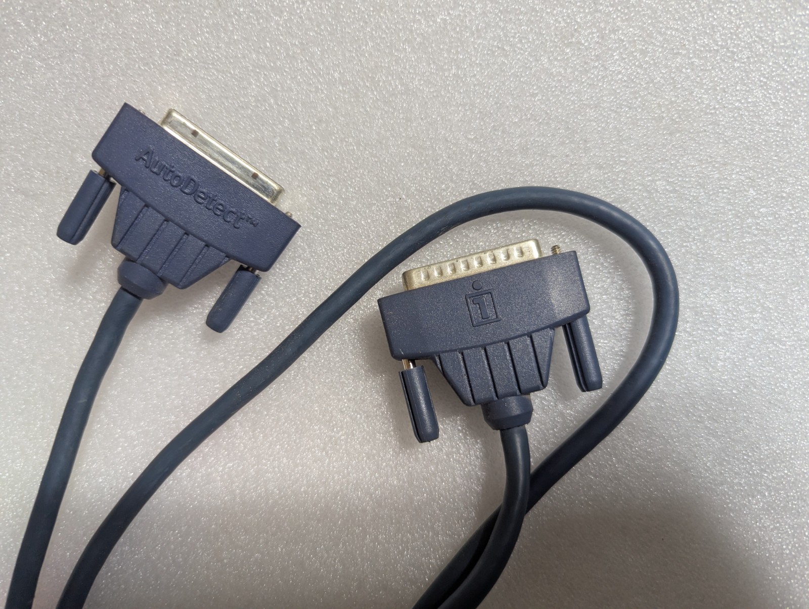 Iomega Autodetect Parallel Cable 25 Pin DB25 M to F ZIP Drive Z100P Z100P2 Z250P