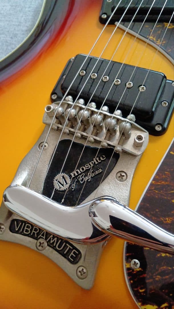 Mosrite Super Custom 63 Black Cloud Set Neck