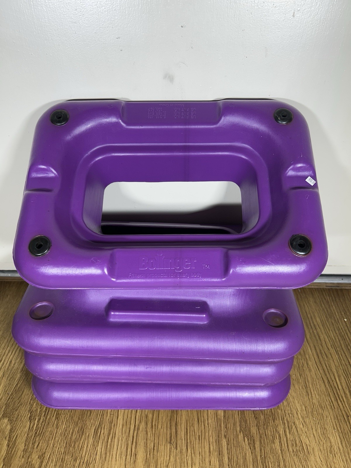 4 Original Circuit Size Aerobic The Step Company Platform Risers 10x14in Purple