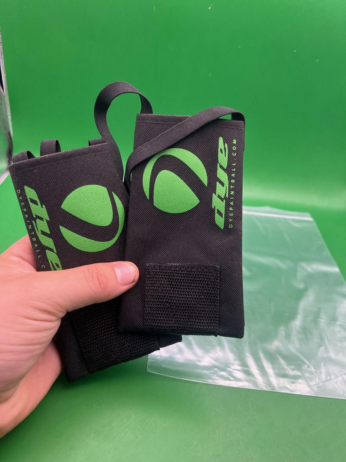 Dye Barrel Sock Black Green X2
