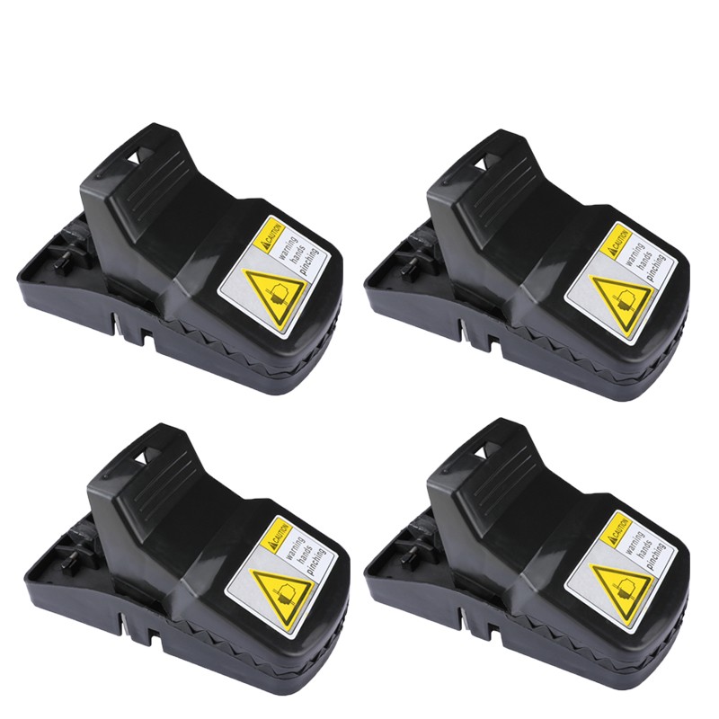 4X Heavy Duty Mouse Traps Rat Mice Rodent Killer Snap Pest Traps Easy to Catch