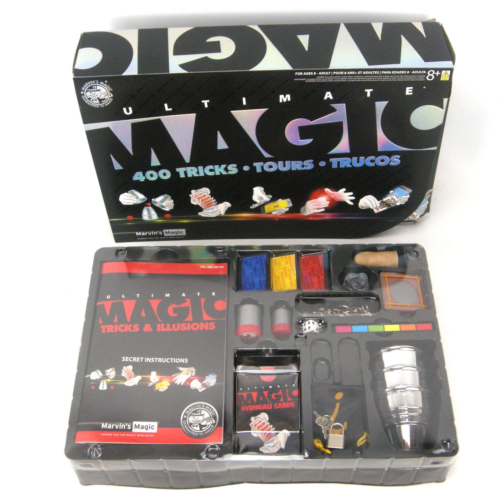 Marvin's Magic Ultimate Magic 400 Tricks & Illusions The Complete Magic Show NOB