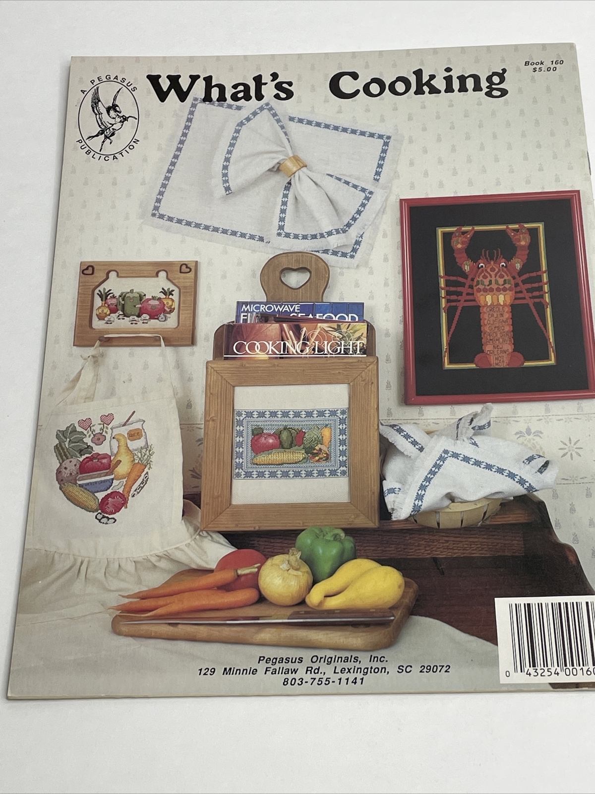 Pegasus Publication What's Cooking Cross Stitch Pattern kitchen