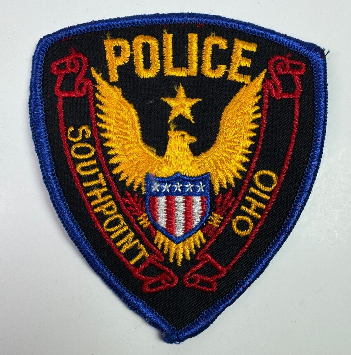 South Point Police Ohio Lawrence County OH Patch B5C