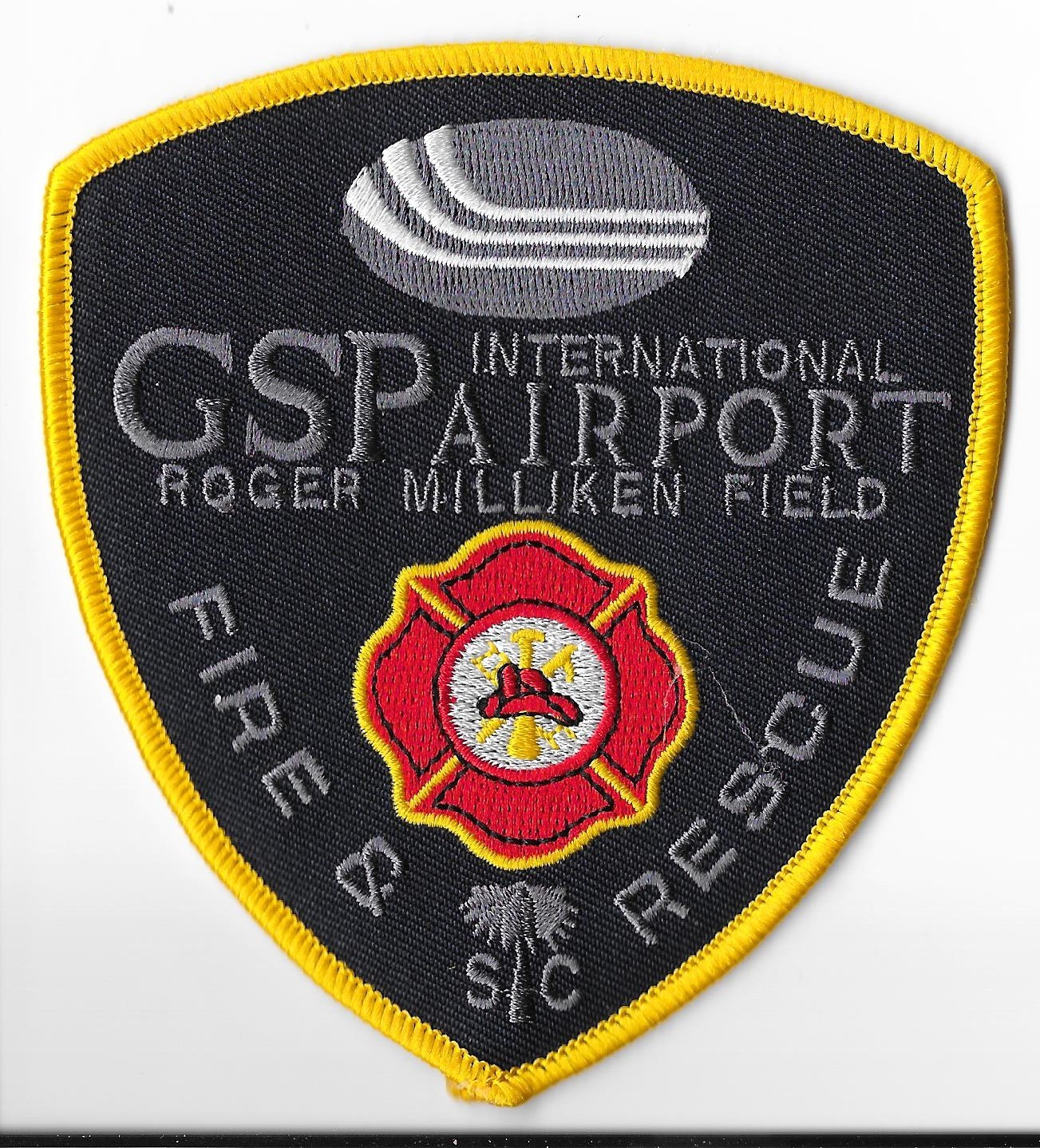 GSP International Airport Fire & Rescue, South Carolina Shoulder Patch V1
