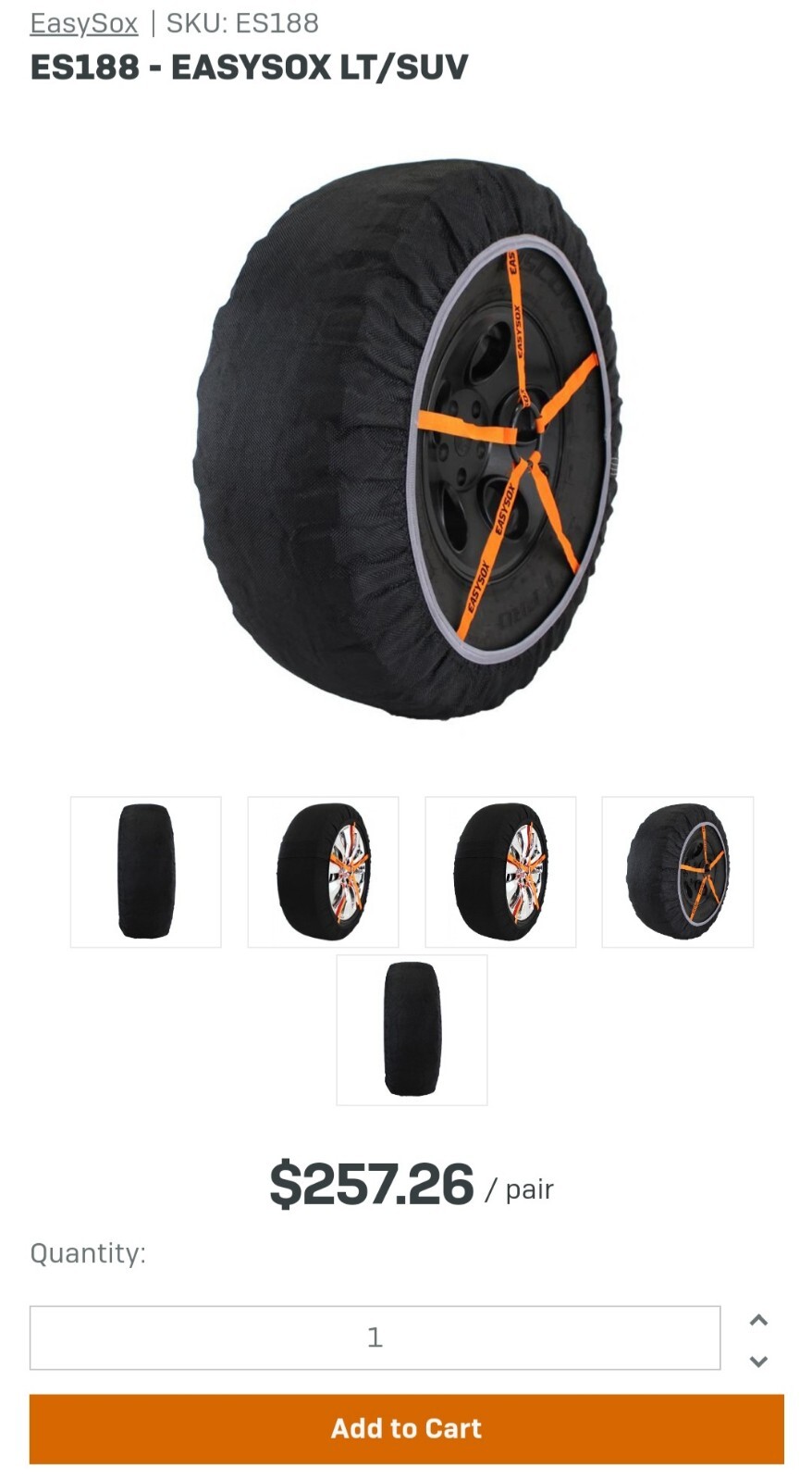 Easysox Es188 Tire Traction Device