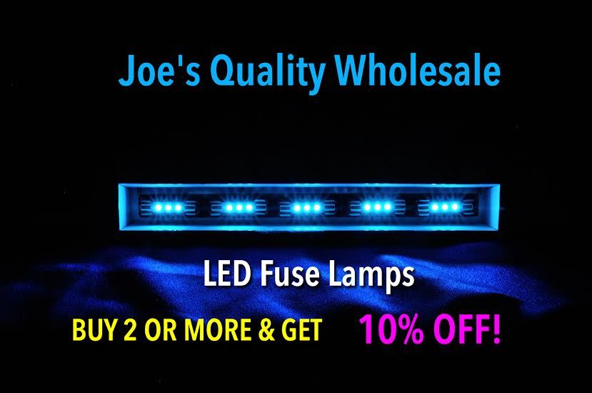 (25) COOL BLUE LEDs -8v-29mm FUSE LAMPS-STEREO//RECEIVER/Kenwood BULBS LIGHTS