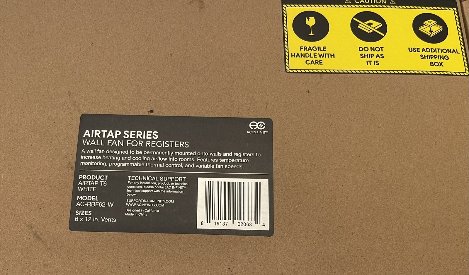 Air trap Fan