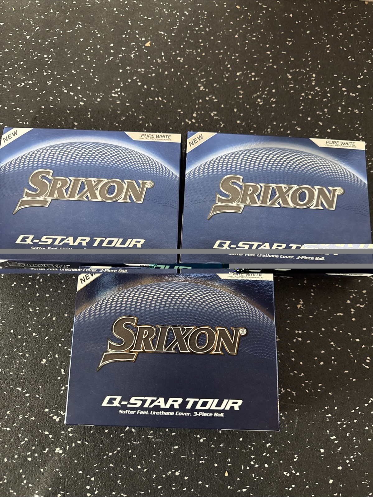 Srixon Q-Star Tour 6 Golf Balls Pure White (3 Dozen) Golf Balls NEW!