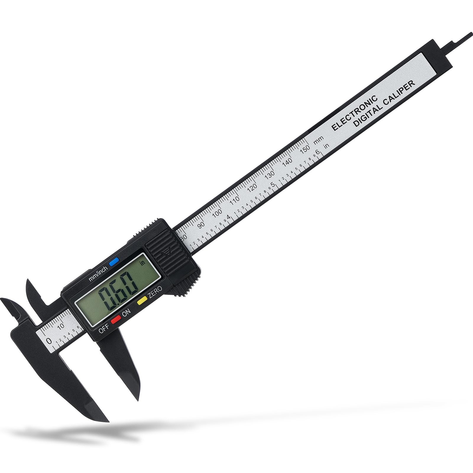 0-6 Inch Digital Caliper Measuring Tool Electronic Micrometer Caliper