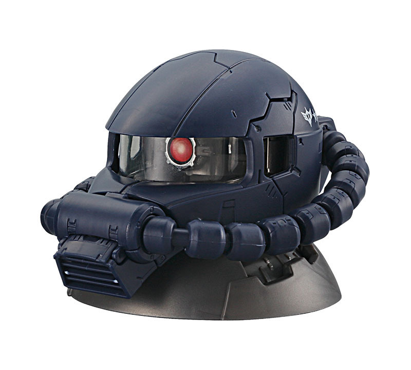Bandai Gundam Exceed Model Zaku Head Figure~MS-06R-1A Zaku Black Tri-Stars@10901