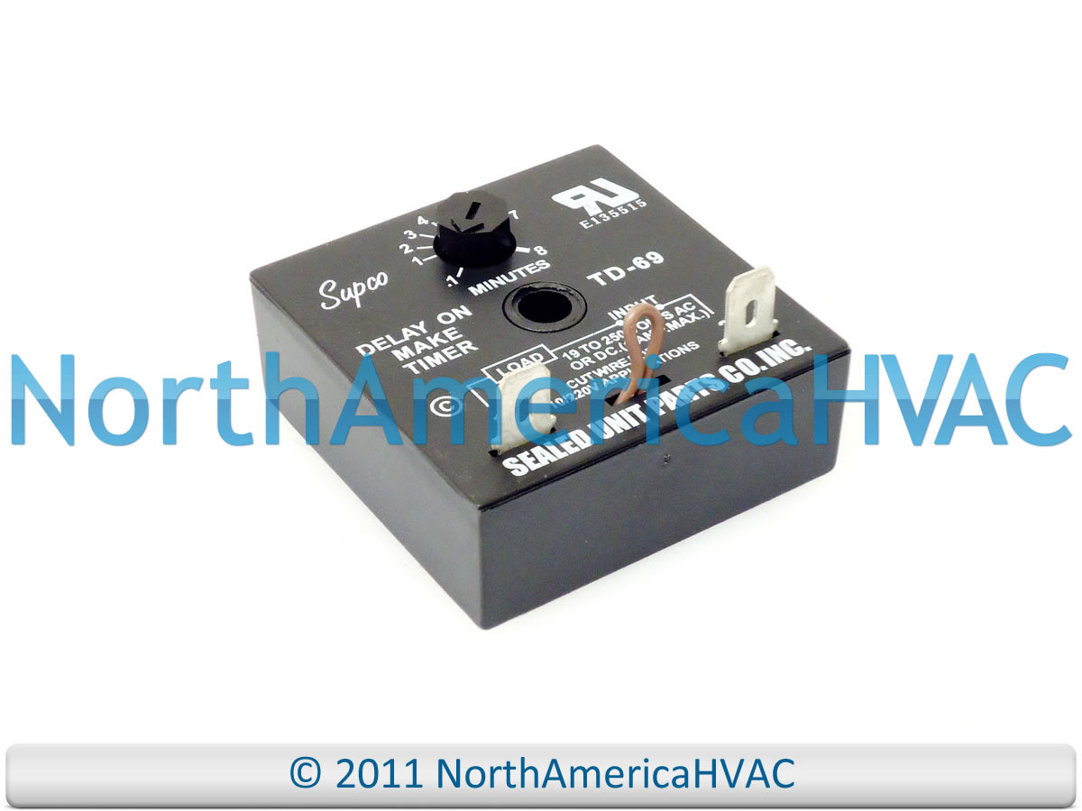 Delay On Make Timer Relay 1-5M Fits Mars Mars2 GemTech 32391 32367 1C310 EAC700A