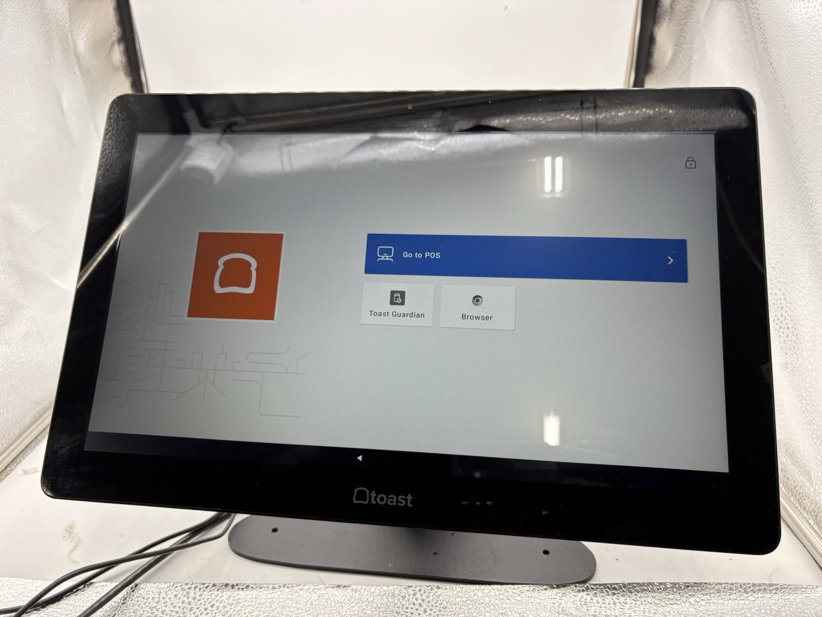 Toast Flex TT200 POS Point Of Sale System With Toast tap w Charger