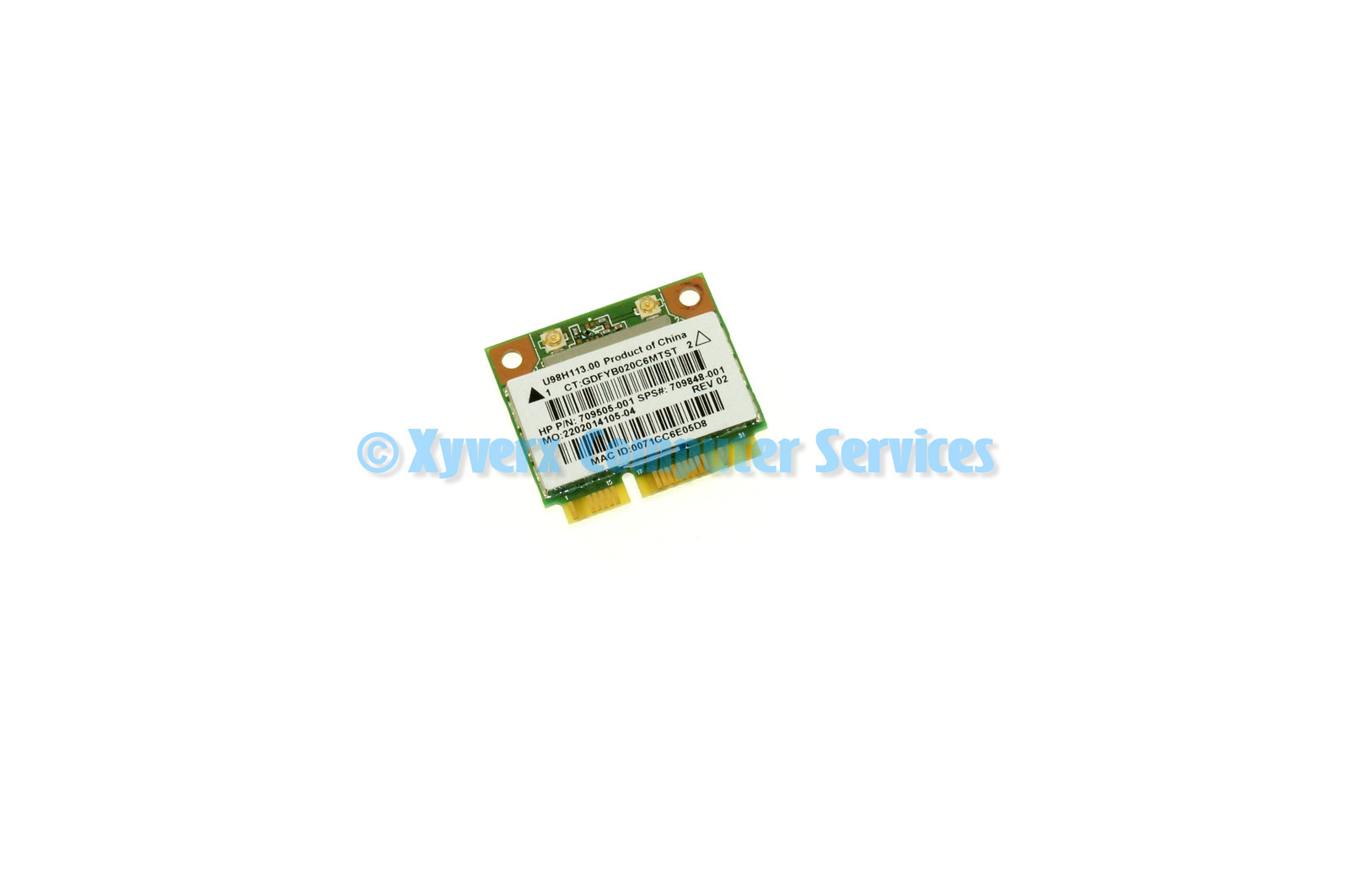 709848-001 RTL8188EE GENUINE HP WIRELESS CARD 15-F 15-F305DX (GRADE A)(CB73)