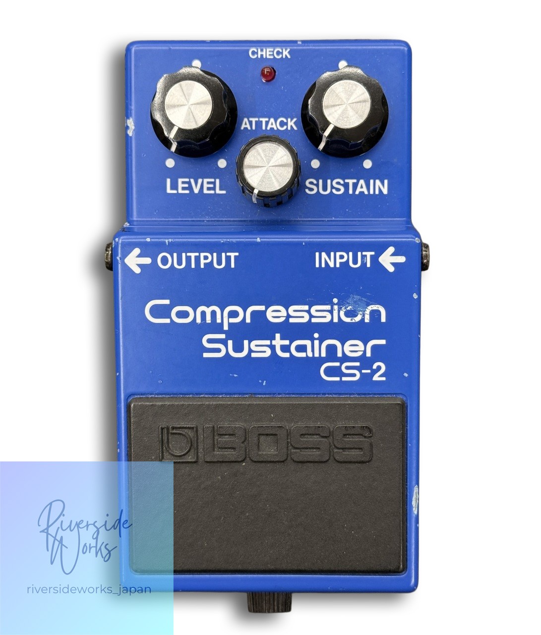 BOSS CS-2 Compression Sustainer Pedal for Guitar Effects