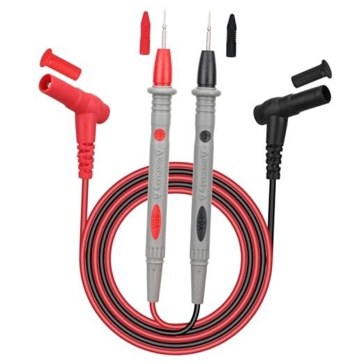 SWANLAKE 2-Piece Multimeter Test Probes, CAT III 1000V 20A Multi Meter Test