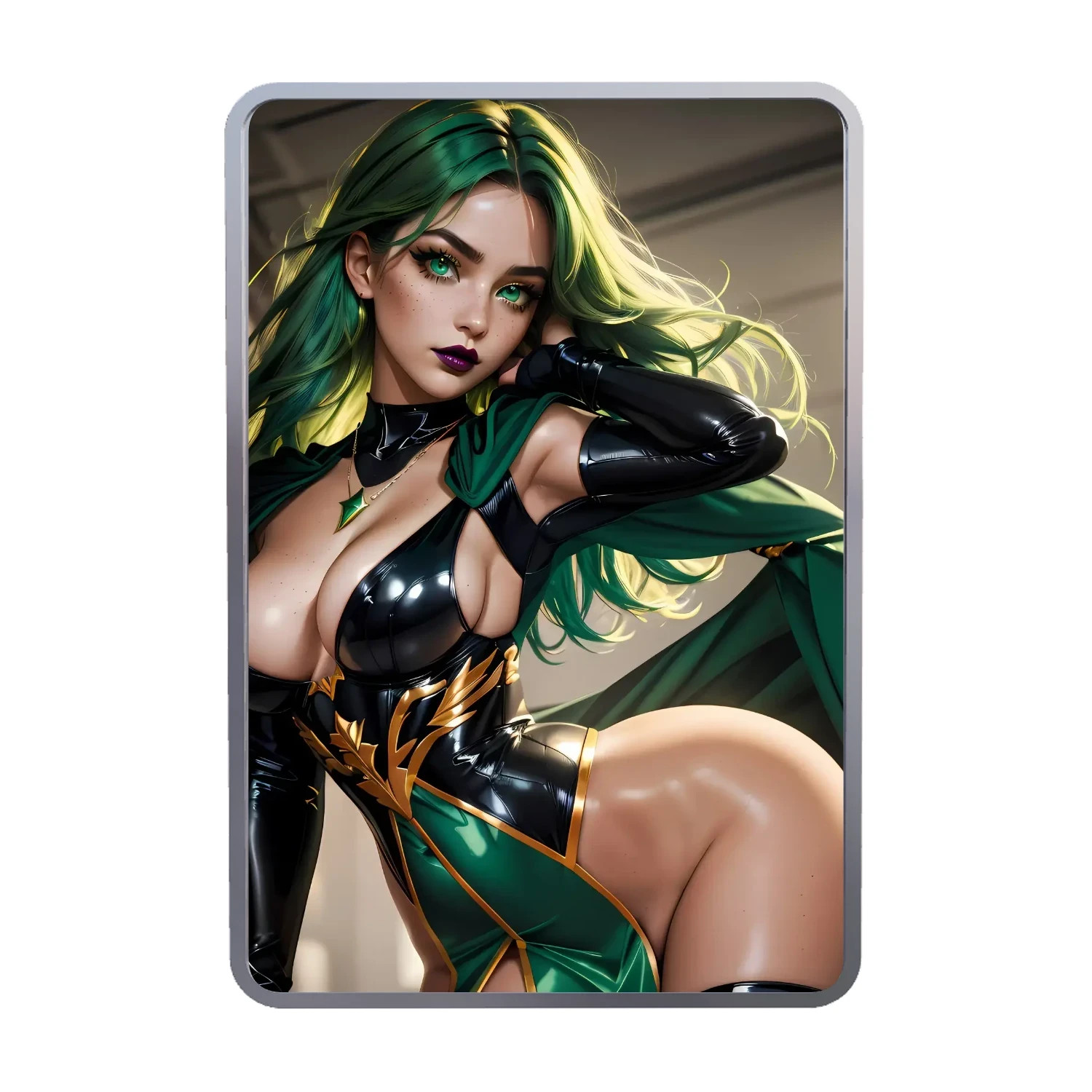SEXY! 1 oz .999 Fine Silver Colorized Naughty Art Bar – Limited