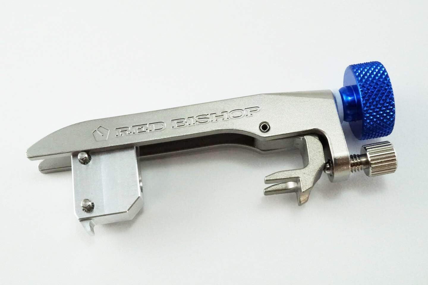 RED BISHOP ACCU-LOCATOR Intonation Adjuster for Floyd Rose Ibanez EDGE Blue
