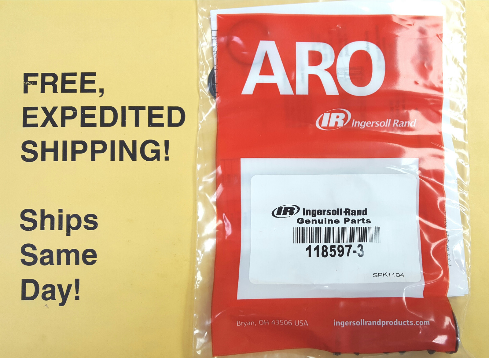 ARO 118597-3 Repair Kit - GET IT FAST!!  FREE Expedited Same Day Shipping!