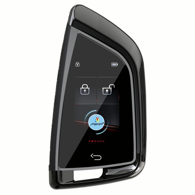 Modified Smart Remote LCD Screen Key for BMW original start/stop engine Models