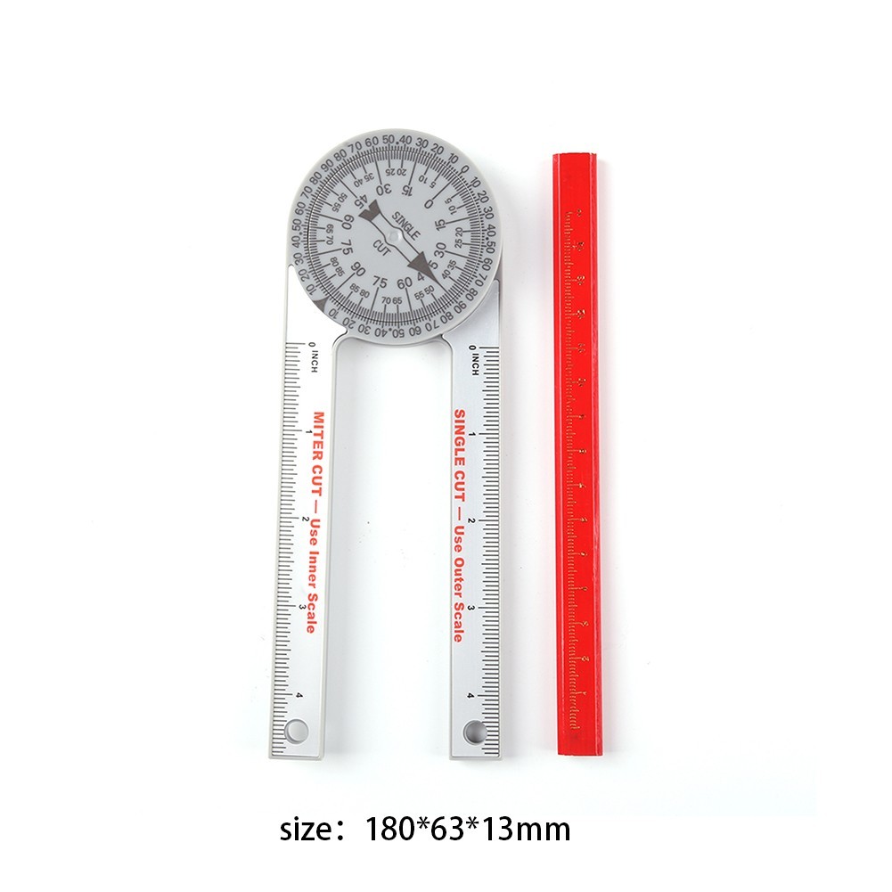 Inclinometer Angle Finder Degree Angle Goniometer Measuring Ruler Tool