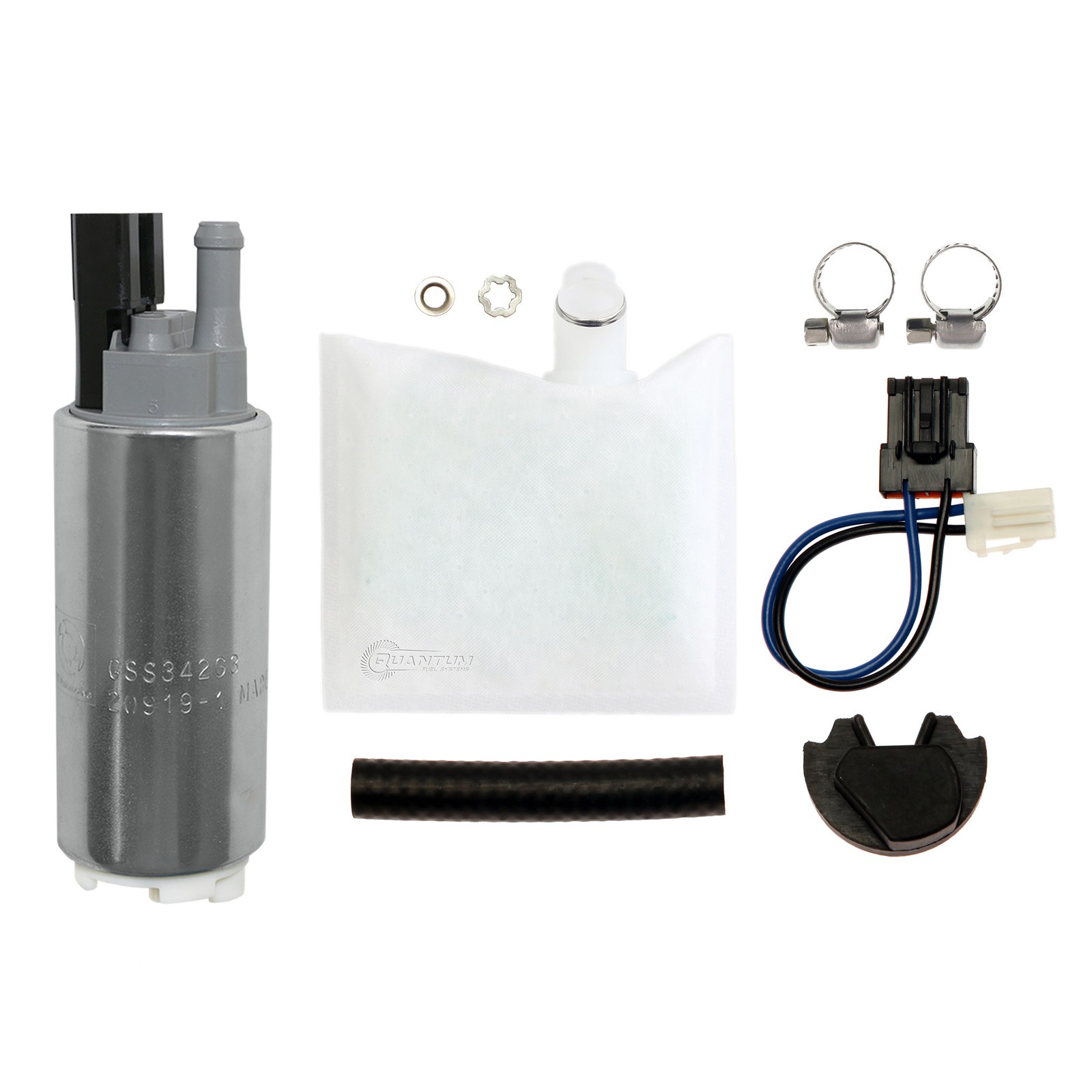 GENUINE WALBRO/TI GSS342 255LPH Fuel Pump + QFS Kit for 2001-2007 Subaru WRX Sti