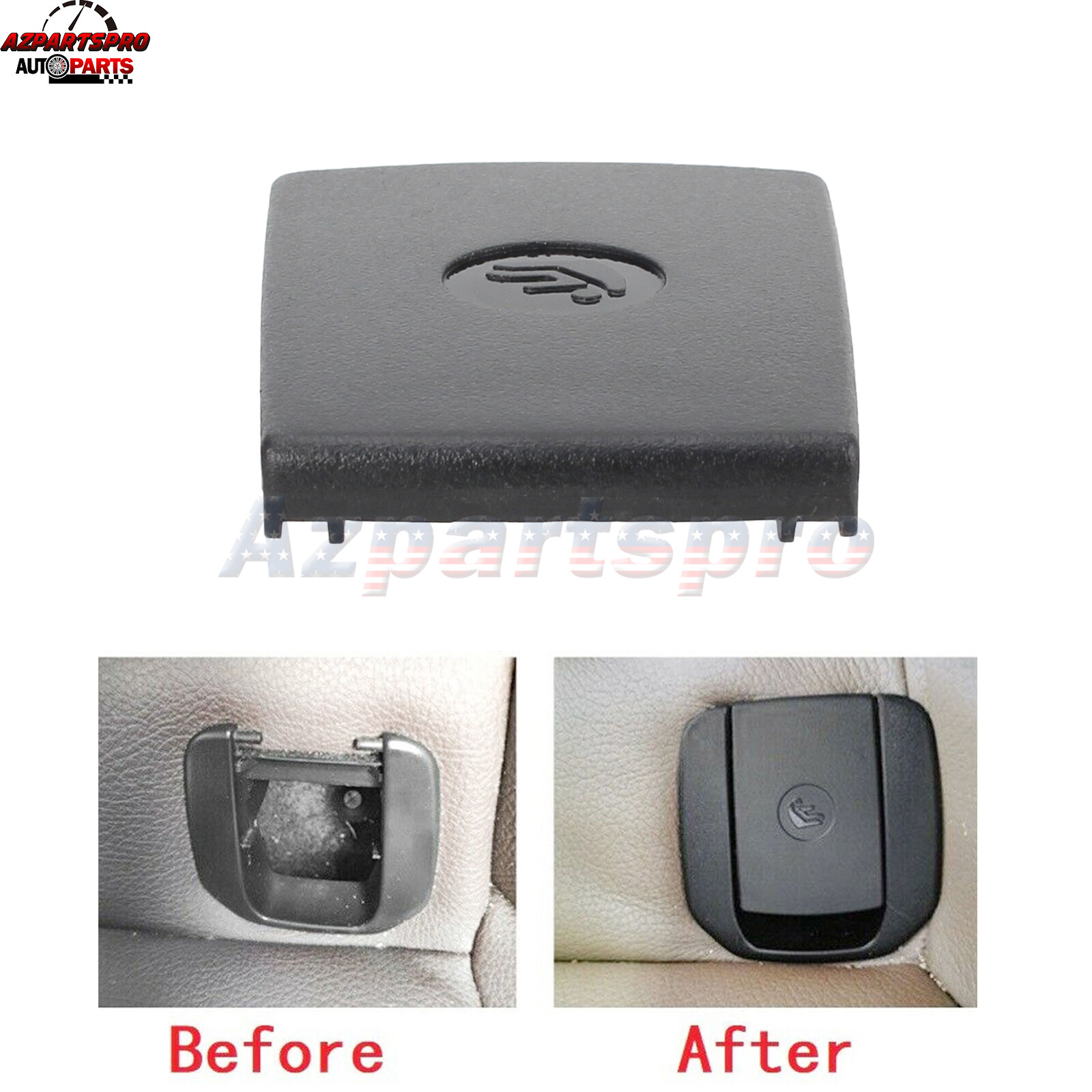 For BMW F30 E90 1 3-Series Rear Child Seat Anchor ISOFix Cover Autos Accessories