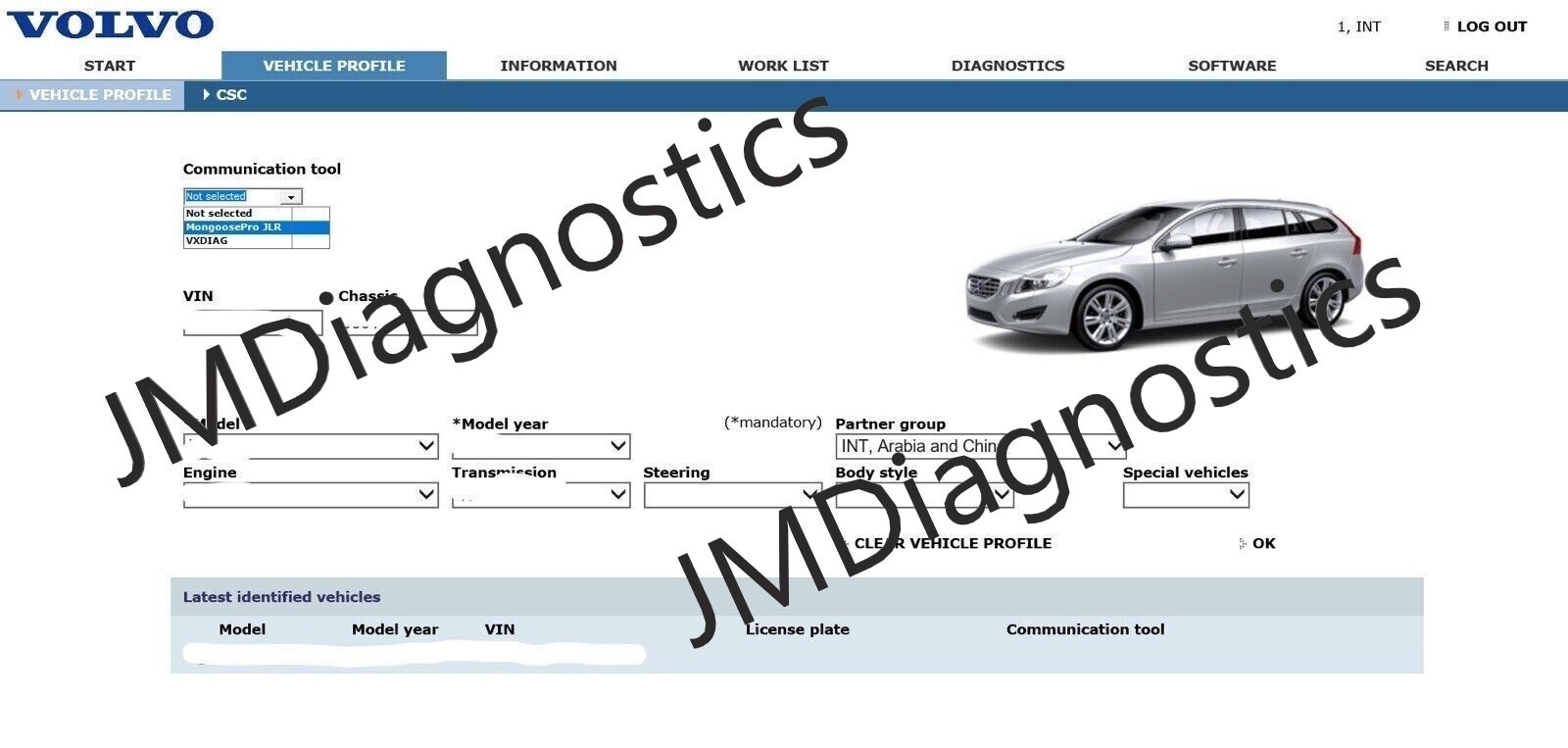 Compatible Volvo diagnostics VIDA/VDASH DiCE OBD2 Interface +Plug & Play Options
