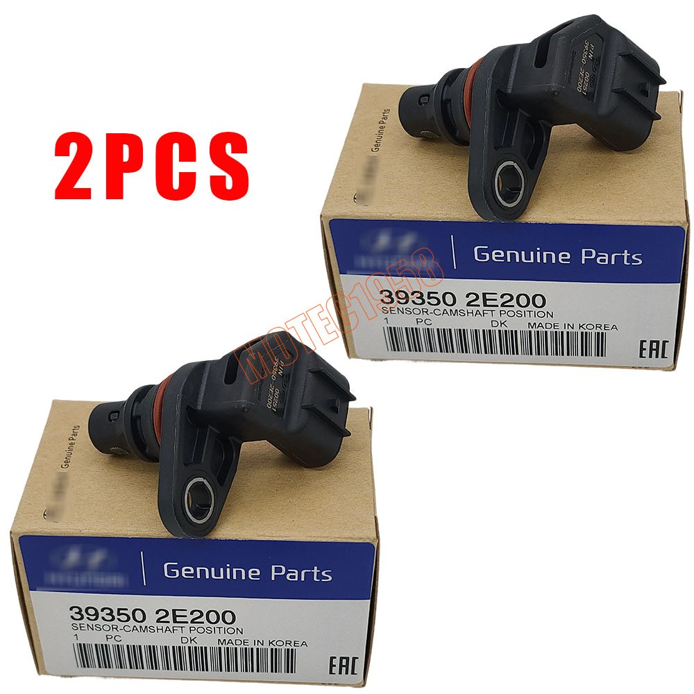 2PC NEW CAMSHAFT POSITION SENSOR 39350-2E200 FOR 2017-20 HYUNDAI KIA Soul 2.0L