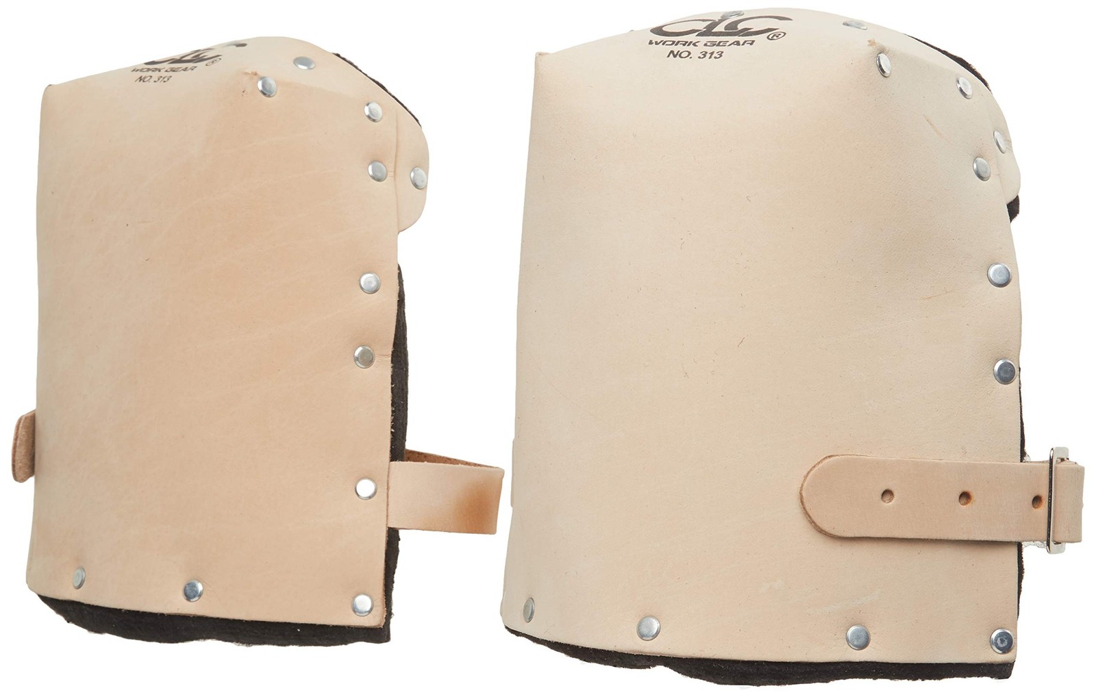 CLC Custom Leathercraft 313 Heavy Duty Leather Kneepads, Double Thi... Fast Ship