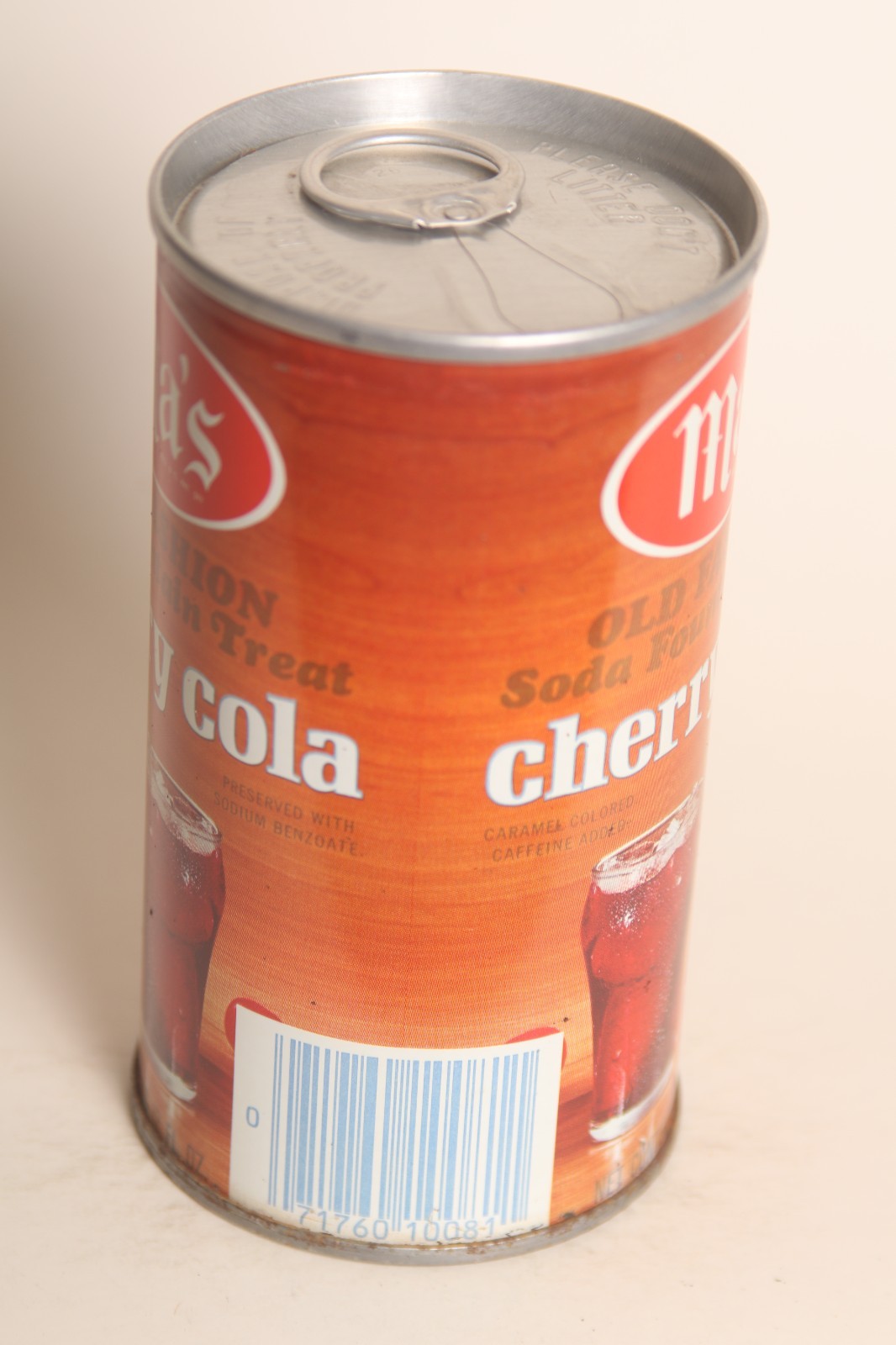 Ma's Cherry Cola soda can