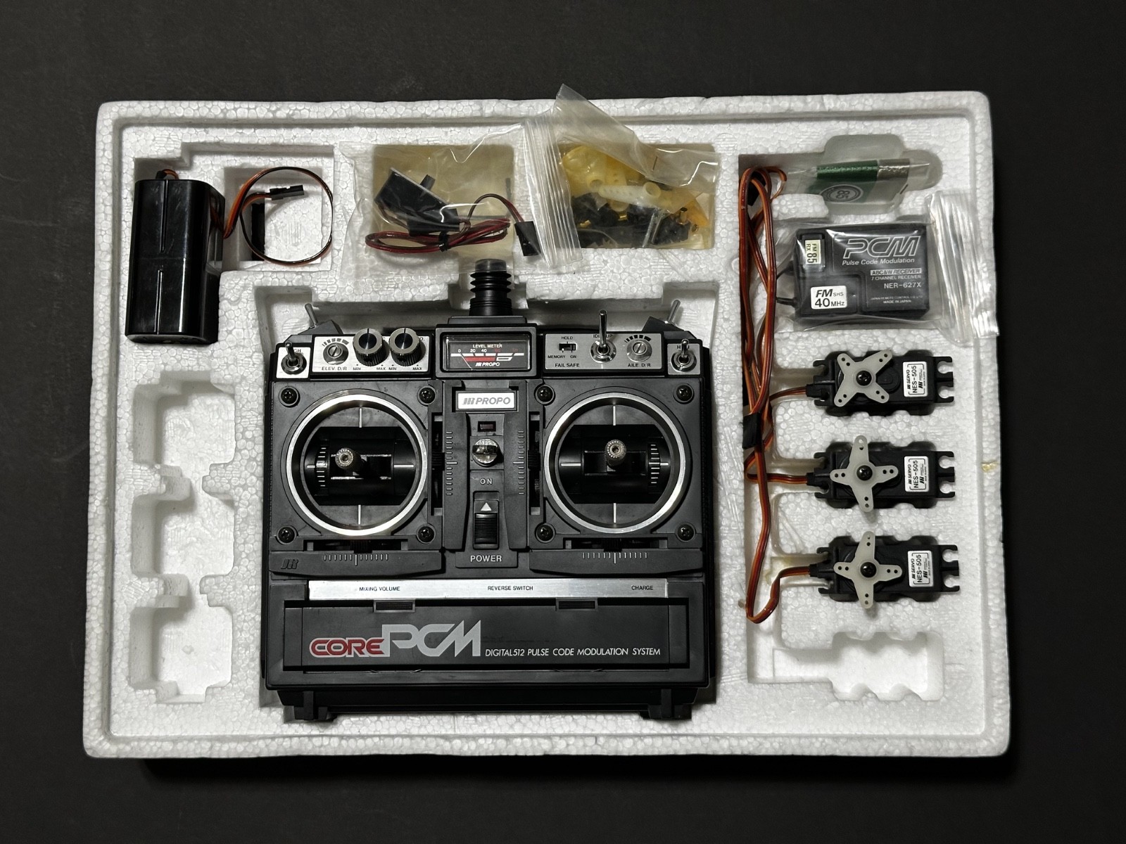 Vintage Late 1980s JR Propo CORE PCM Digital 512  Mode 1 Complete Set