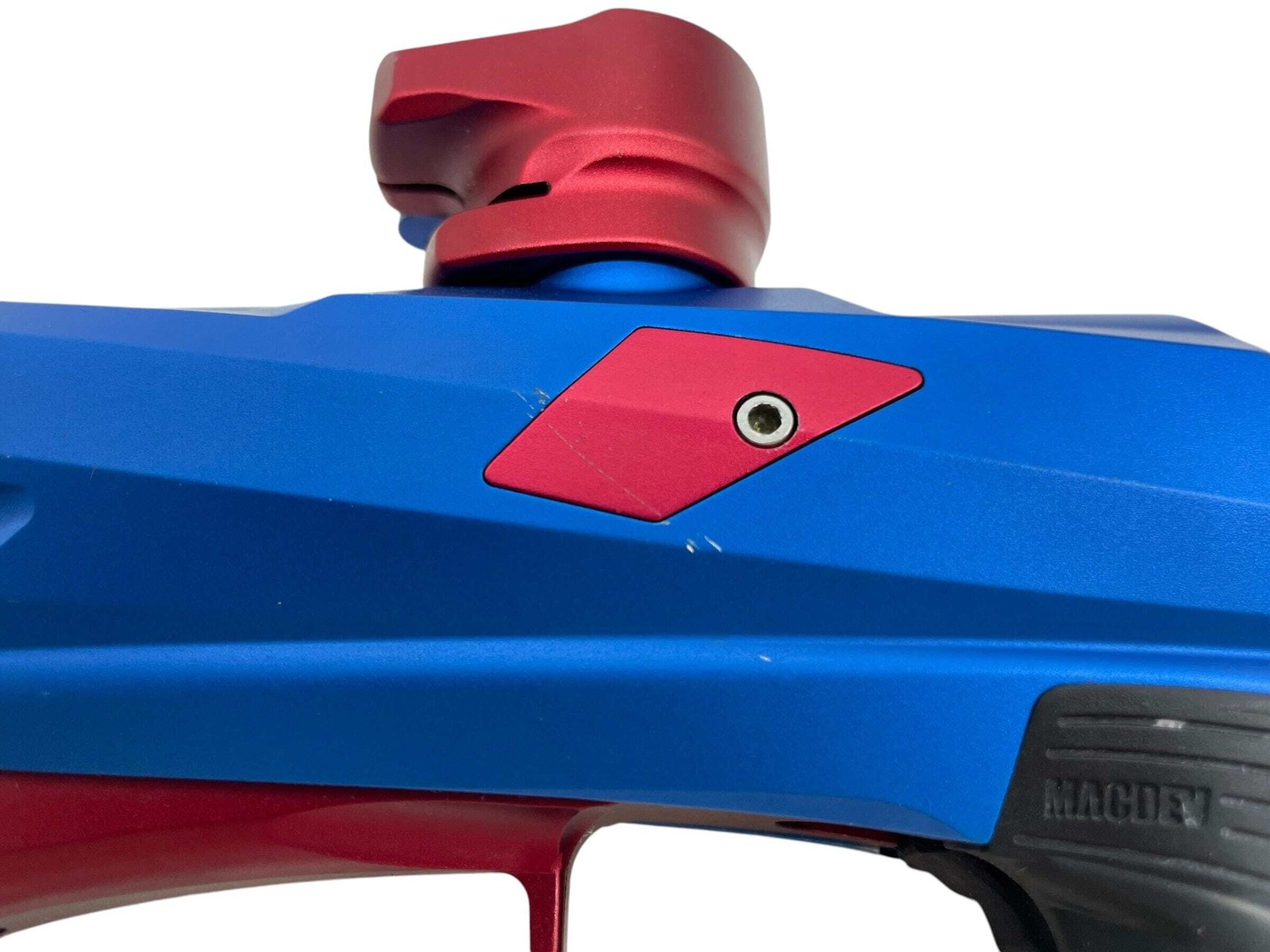MacDev Clone 5 Blue/Red Paintball Gun