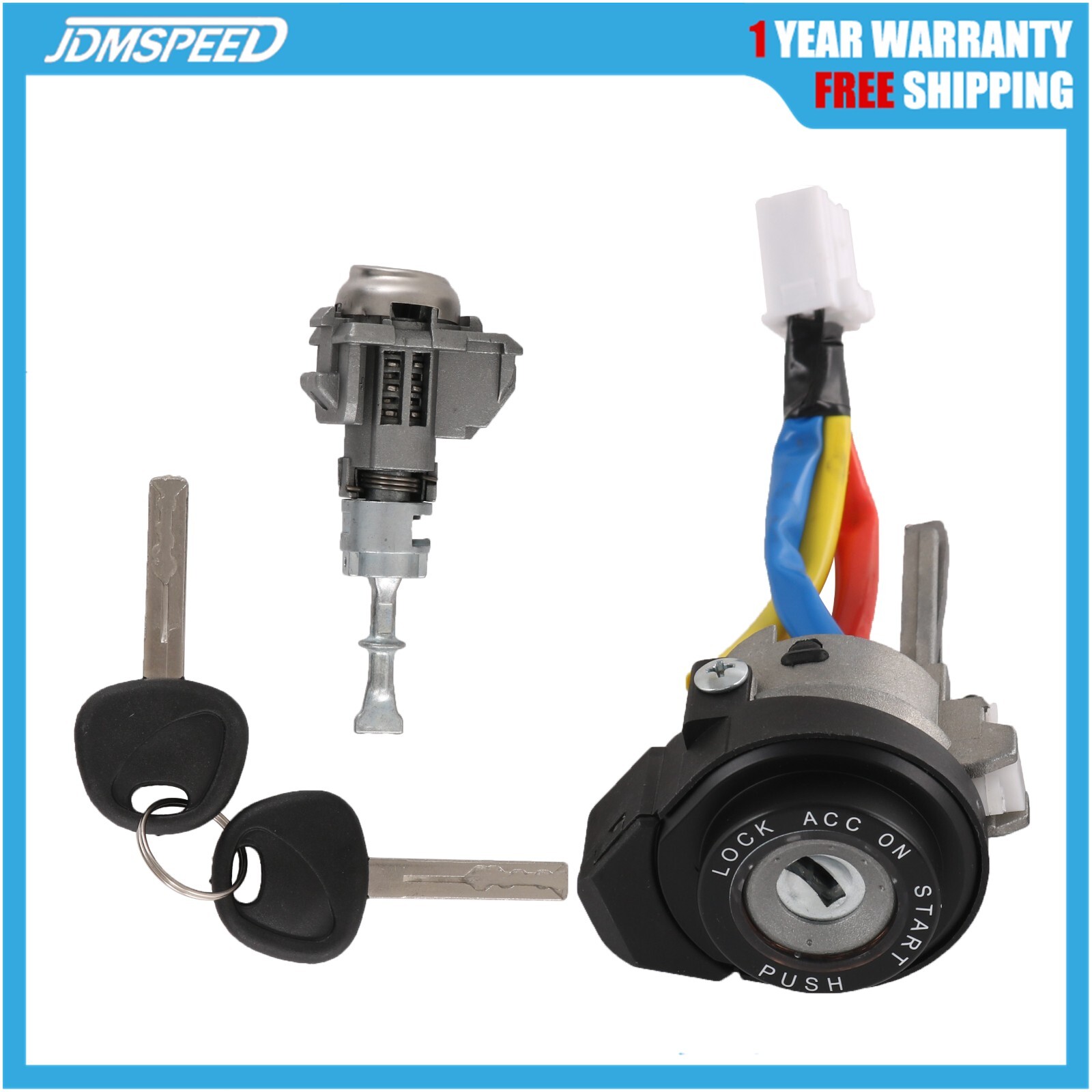 Ignition Lock Cylinder Switch With Keys Fit KIA RIO 2013-2017 OPTIMA 2011-2015
