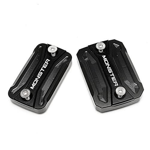 Motorcycle Front Brake Cylinder Fluid Reservoir Cover For Ducati Monster Black