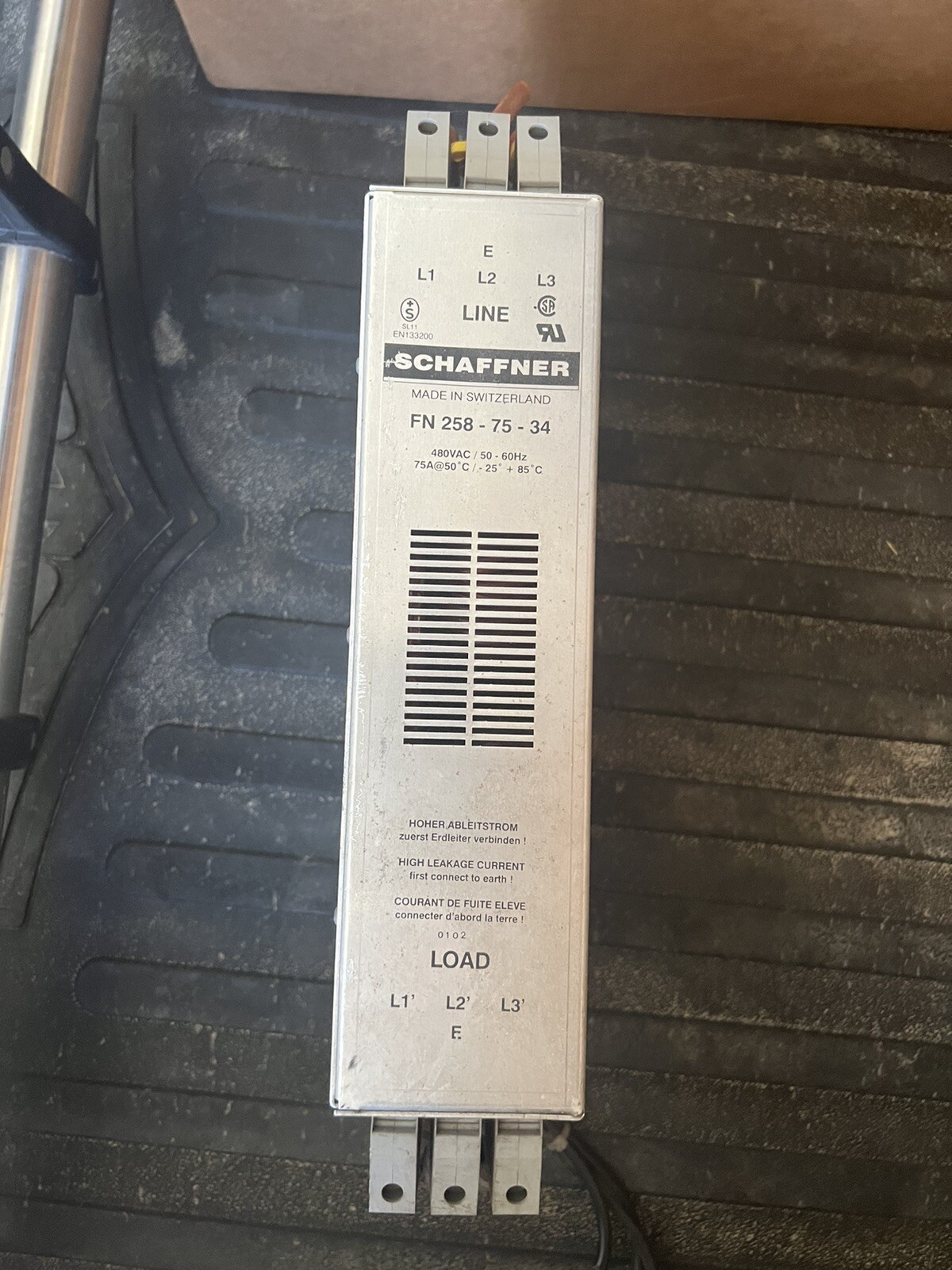schaffner filter