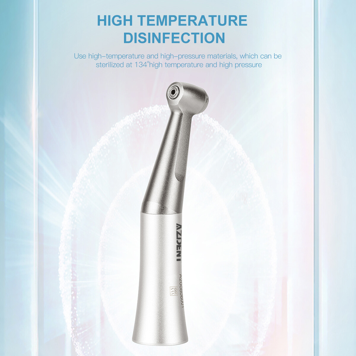 Dental 1:1 Slow Low Speed Handpiece Push Button Contra Angle Attach