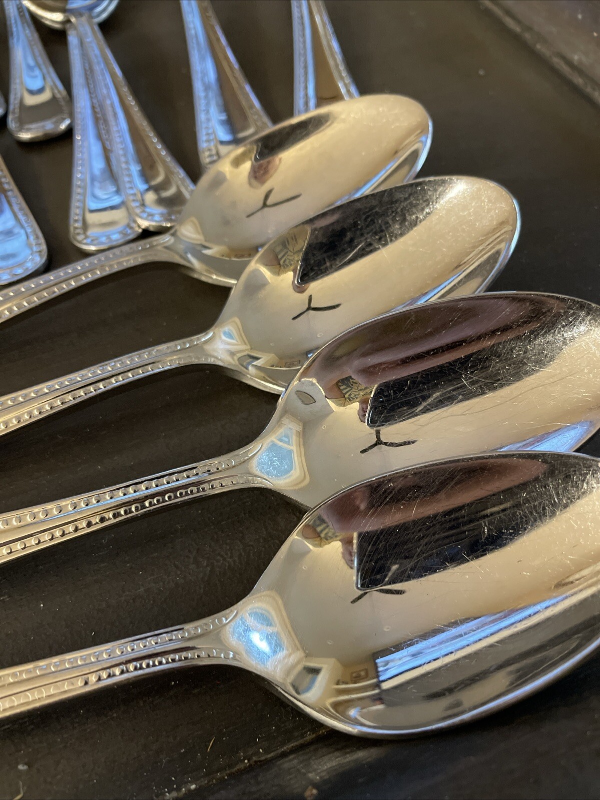 30 Pcs Silverware Stainless Steel Flatware Cutlery Utensil Kitchen