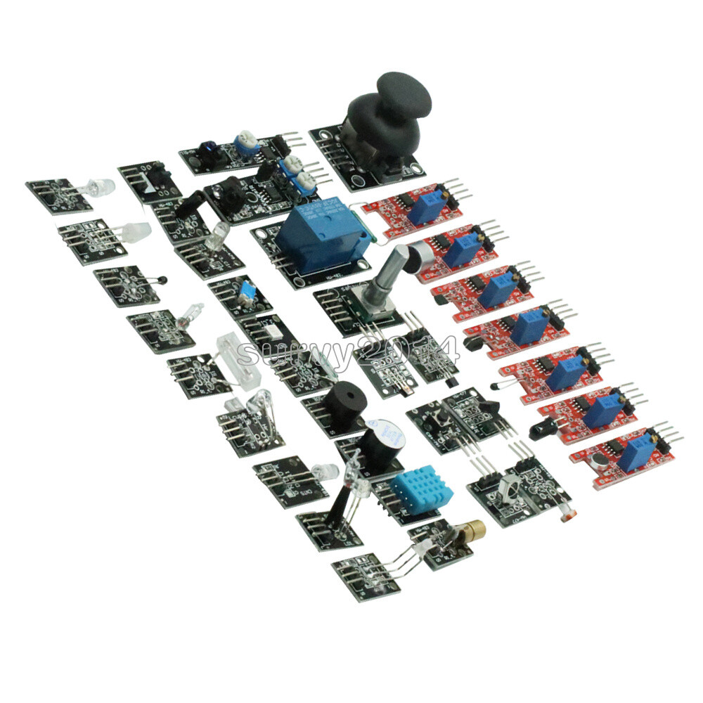 Ultimate Sensor Module Kit Set 37 in 1 For Raspberry Pi & Arduino& MCU