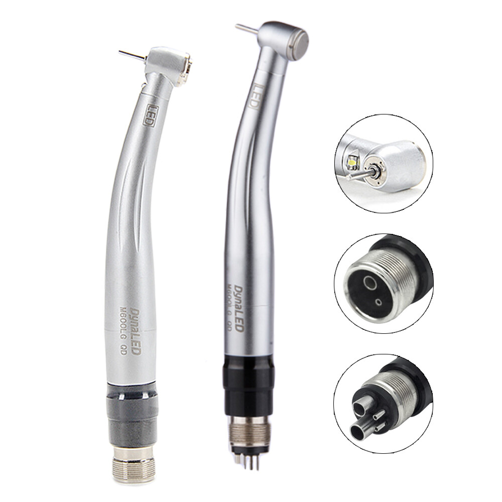Dental LED High Speed Handpiece Fit for NSK style M600LG & 2/4Hole Quick Coupler