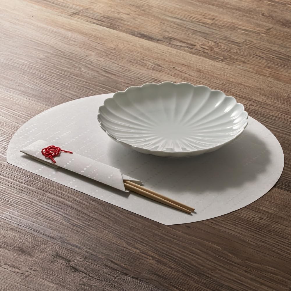 &NE Mino Washi Paper Tray Mat Circle NAD-334