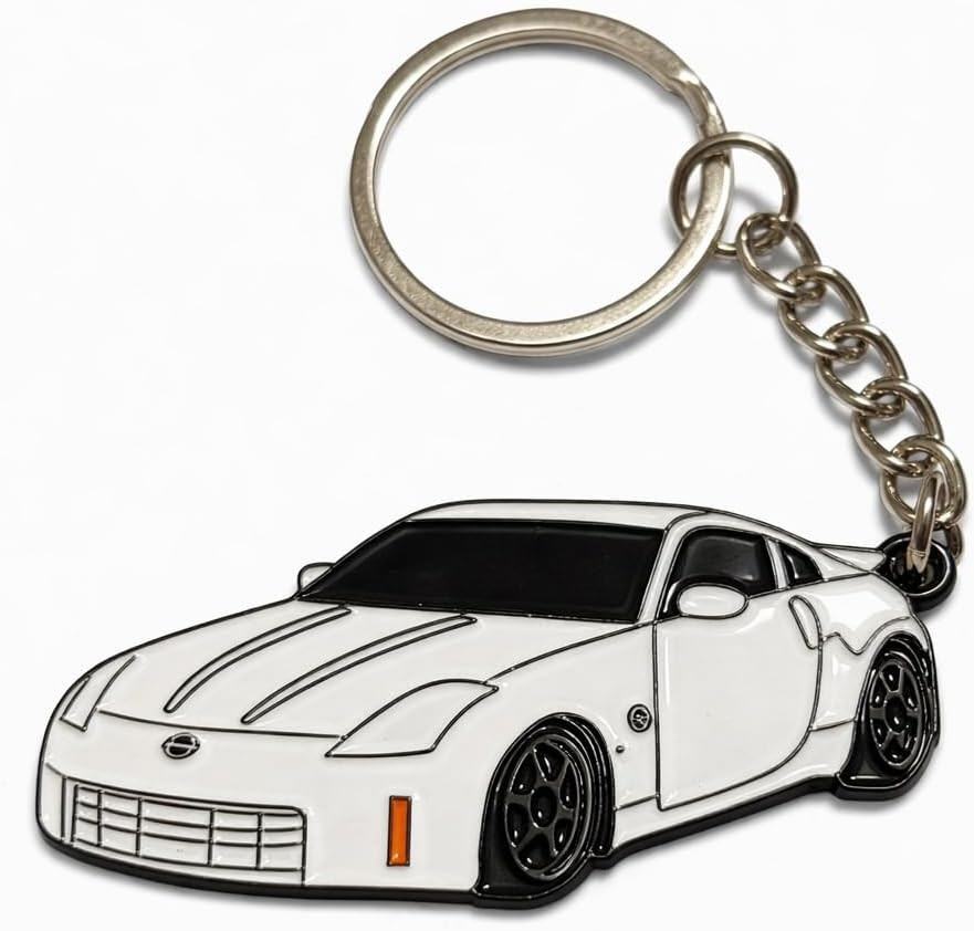 Sports Car Keychain Collectible Automotive Accessory Compatable with 2003-2009 N
